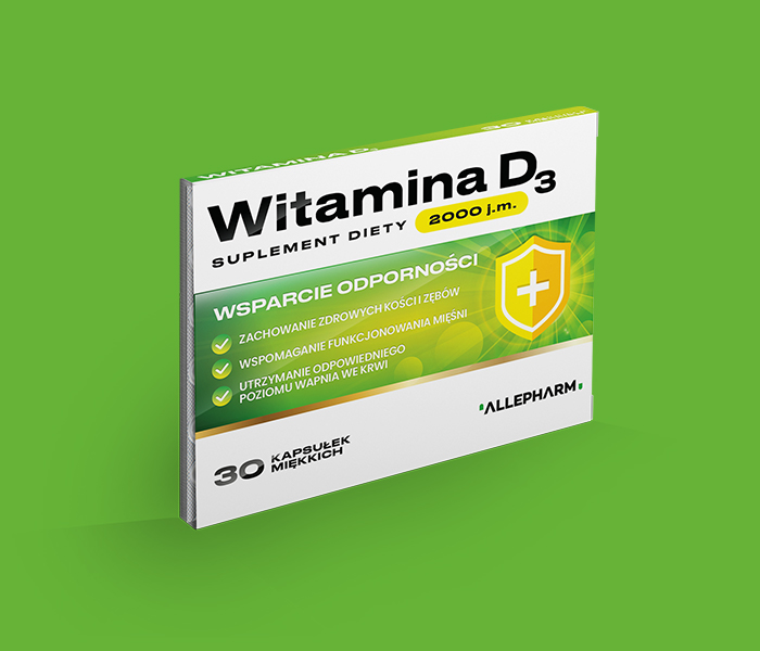 Witamina D3 - Allepharm